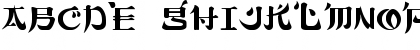 DickChamberlainsDeathF Regular Font