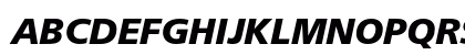 Frutiger 76 Black Italic Frutiger 76 Black Italic