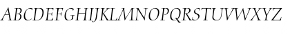 Diotima LT Roman Italic Font