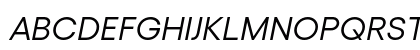 Gellix TRIAL Regular Italic Gellix TRIAL Regular Italic