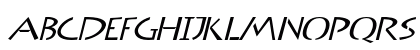 Genosa Expanded Italic Genosa Expanded Italic