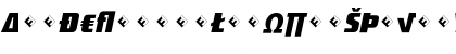 District-BoldItalicAltExp Regular Font District-BoldItalicAltExp Regular Font