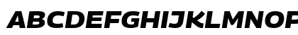 Georama Expanded ExtraBold Italic