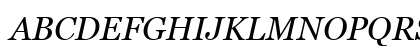 Georgia Italic Georgia Italic
