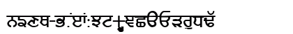 GurmukhiLys 010 Wide Normal