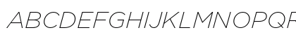 Gotham Extra Light Italic Gotham Extra Light Italic