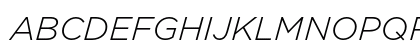Gotham Light Italic Gotham Light Italic