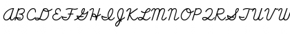 DnealianCursive Regular Font