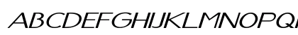 Halifax Extra-expanded Italic Halifax Extra-expanded Italic
