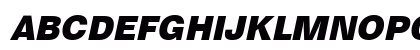 HebarBlack Italic
