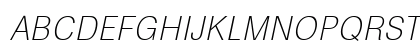HebarExtraLight Italic