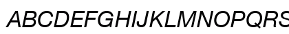 Helvetica Neue Italic Helvetica Neue Italic