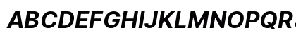 Inter Bold Italic