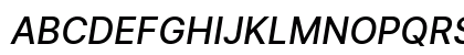 Inter Medium Italic Inter Medium Italic