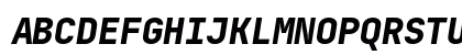 JetBrains Mono ExtraBold Italic
