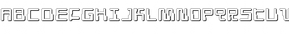 Droid Lover 3D Expanded Expanded Font