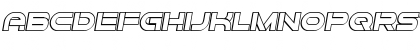 Forvertz 3D Italic Font