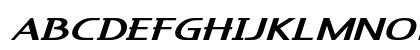Knuckle Black Extra-expanded Italic Knuckle Black Extra-expanded Italic