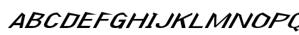Krooked Extra-expanded Italic Krooked Extra-expanded Italic