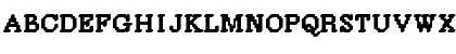 DTCRoughM39 Regular Font