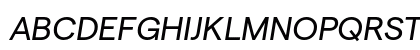 Matter SQ TRIAL Regular Italic Matter SQ TRIAL Regular Italic