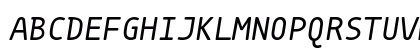 mononoki Nerd Font Italic