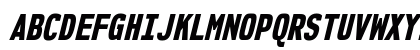 NK57 Monospace Condensed ExtraBold Italic