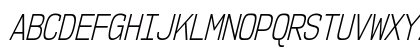 NK57 Monospace Condensed Light Italic