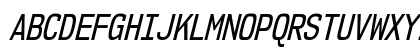 NK57 Monospace Condensed Italic