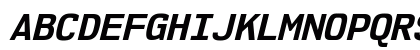 NK57 Monospace Bold Italic