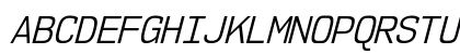 NK57 Monospace Semi-Condensed Book Italic