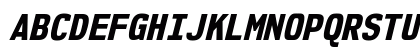 NK57 Monospace Semi-Condensed ExtraBold Italic