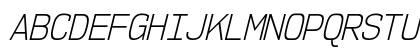 NK57 Monospace Semi-Condensed Light Italic