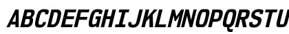 NK57 Monospace Semi-Condensed Bold Italic