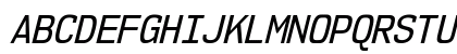 NK57 Monospace Semi-Condensed Italic