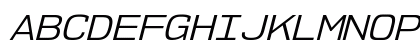 NK57 Monospace Semi-Expanded Book Italic