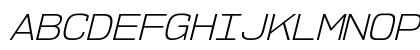 NK57 Monospace Semi-Expanded Light Italic