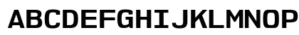 NK57 Monospace Semi-Expanded Bold