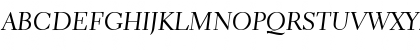 Electra LH RegularOsF Italic Font Electra LH RegularOsF Italic Font