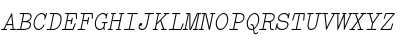 Elementa Symbol ItalicMedium Font