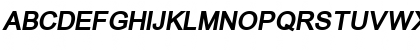 ER Univers 1251 Bold Italic Font