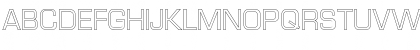 Euro Technic Outline Regular Font Euro Technic Outline Regular Font