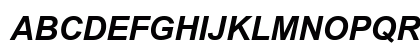 Arial HU Bold Italic