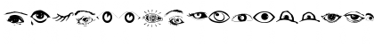Eyes Regular Font