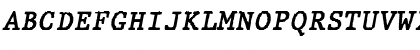JMH Typewriter mono Italic Font JMH Typewriter mono Italic Font