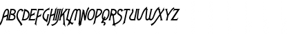 Fletch Condensed BoldItalic Font
