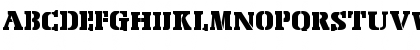 ForkliftDisplaySSK Regular Font