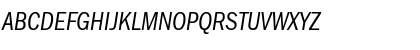FranklinGothicCond Italic Font FranklinGothicCond Italic Font