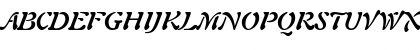 Freefrm721 BT Bold Italic Font