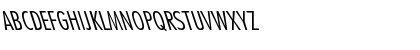 Futura-Condensed Light-Lefty Regular Font